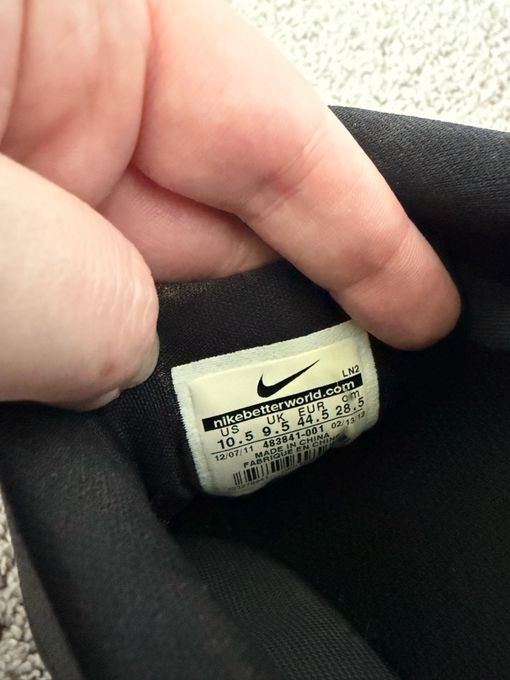 Nike Hyperfuse Lunar Ascend spikeless golf shoes - Picture 4 of 6